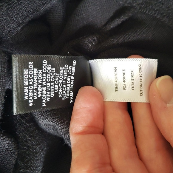 Torrid Midi Lightweight Terry Wrap Cover Up Dress 1X Black Side Slit Stappy Soft - Picture 16 of 16